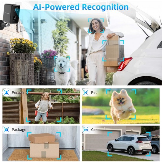 Septekon 2K Security Camera Outdoor, CCTV Camera Wireless,Flood Light WiFi Battery Camera with Solar Panel,PIR Human Detection with Color Night Vision, 2-Way Talk, IP66 Waterproof-Black Septekon 2K Security Camera Outdoor, CCTV Camera Wireless,Flood Light WiFi Battery Camera with Solar Panel,PIR Human Detection with Color Night Vision, 2-Way Talk, IP66 Waterproof-Black