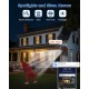 Septekon 2K Solar Security Cameras Wireless Outdoor 2 Pack, 360°PTZ Battery Powered Outdoor Camera, 2.4G WiFi Camera with Spotlight Color Night Vision, Motion Sensor Alarm, IP66, Black B40 Septekon 2K Solar Security Cameras Wireless Outdoor 2 Pack, 360°PTZ Battery Powered Outdoor Camera, 2.4G WiFi Camera with Spotlight Color Night Vision, Motion Sensor Alarm, IP66, Black B40