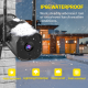 Septekon Outdoor Security Camera, 2K Cameras for Home Security, Dual Antenna 2.4G WiFi Camera with Night Vision, AI Motion Detection, 2-Way Audio, IP66 Waterproof, Black Septekon Outdoor Security Camera, 2K Cameras for Home Security, Dual Antenna 2.4G WiFi Camera with Night Vision, AI Motion Detection, 2-Way Audio, IP66 Waterproof, Black