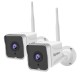 Security Camera Outdoor, Septekon 2K WiFi Home Surveillance Camera, IP66 Waterproof FHD Night Vision Cameras with Motion Detection, 2-Way Audio, Cloud Storage, Work with Alexa - S50-2Pack Security Camera Outdoor, Septekon 2K WiFi Home Surveillance Camera, IP66 Waterproof FHD Night Vision Cameras with Motion Detection, 2-Way Audio, Cloud Storage, Work with Alexa - S50-2Pack